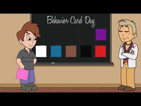 My First Behavior Card Day Video! (REMASTERED)