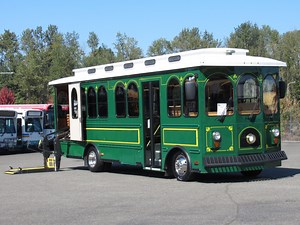 2017 Ford American Heritage 30 Passenger ADA Trolley - T12196 | Northwest Bus Sales, Inc