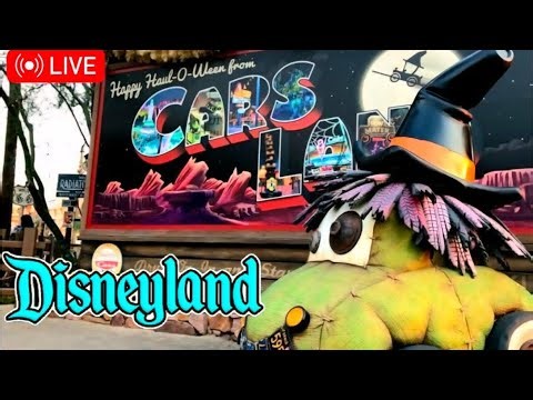 #LIVE Disneyland a Scary Good Time, Rides, New Merch and Parade