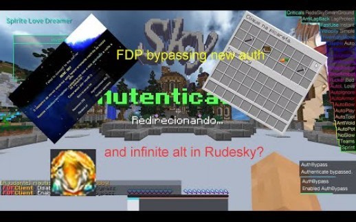 [搬/落碧][FDP]BYPASSING REDESKY'S NEW AUTH&CREATING INF ACCOUNTS(FREE!)?