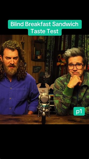 Blind Breakfast Sandwich Taste Test#blind #breakfast #sandwic #fyp