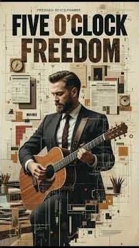 Five O'Clock Freedom, an Outlaw Country Song, male vocals