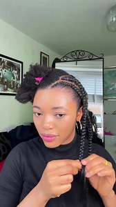 1.8M views · 10K reactions | Feed in braids on myself  | Hair Tutorials & Lifestyle | Facebook