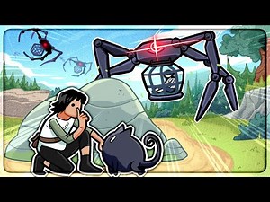 I Survived A ROBOT INVASION in Planet of Lana