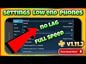 PPSSPP best settings for low end android phones | no lag smooth gameplay | psp gamer