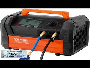 VEVOR Refrigerant Recovery Machine 1 HP Dual Cylinder Portable AC Recovery Machine Review