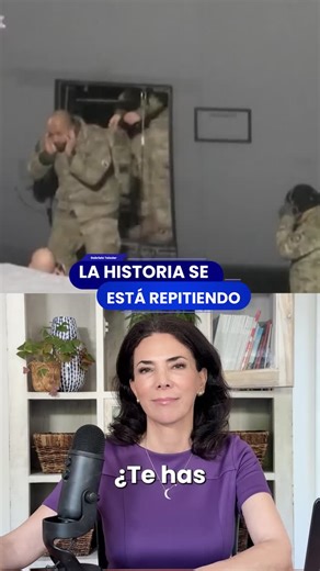 Gabriela Teissier │ Journalist on Instagram: "No empieza con bombas. Empieza con palabras, con silencios, con normalizar lo que antes nos habría alarmado. La historia ya nos mostró este camino… y hoy, muchas señales se sienten demasiado familiares. ¿Estamos exagerando o simplemente estamos viendo lo que otros prefieren ignorar? #guerra #trump #groenlandia #noticias #viral"