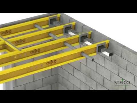 Steico Joist - Jak instalować belkę dwuteową na stropie.