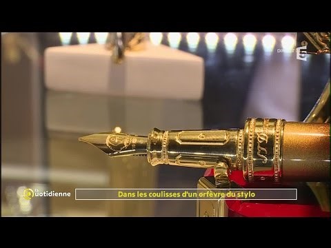 Dans les coulisses d'un orfèvre du stylo