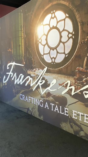Got to visit the FRANKENSTEIN: Crafting A Tale Eternal exhibit in Los Angeles and it was like being on the set of the film! #frankenstein #guillermodeltoro #film #exhibit #fyp