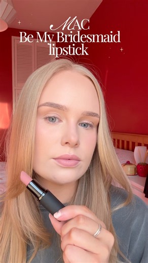 Trying MAC Be My Bridesmaid lipstick #maclipstick