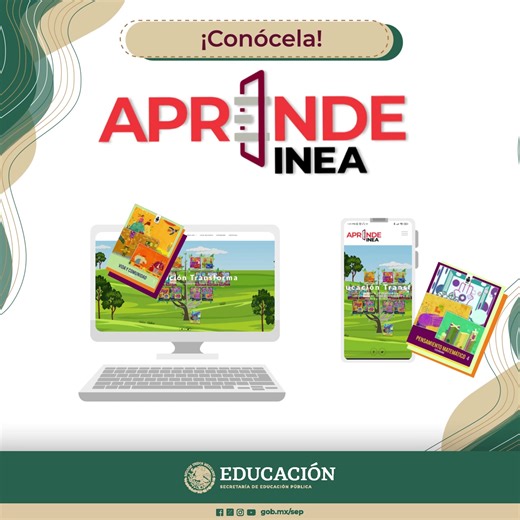 Con #AprendeINEA garantizamos el acceso a la educación para todas y todos. 📚🎒 🤓 Si tienes más de 15 años y quieres terminar tu #EducaciónBásica, te invitamos a ingresar a la página: 🔗 bit.ly/3CB3ySK | Secretaría de Educación Pública