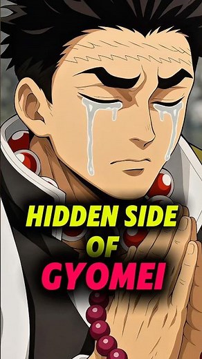 Gyomei’s Hidden Side REVEALED 😱| The Strongest Hashira’s Gentle Side#demonslayer #anime #gyomei
