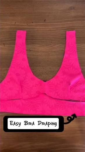Easy Bra Draping Hack! 🪡 Perfect Fit Every Time | DIY Draping Tutorial | Indian Fashion Sewing