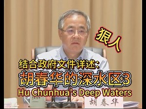 狠人胡春华3 结合政府原始文件解读胡春华的深水区 Hu Chunhua's deep waters