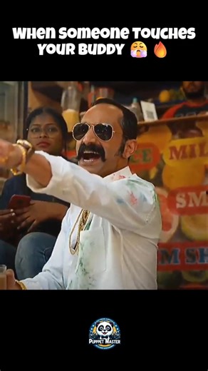 When Someone Touches Your Buddy 😤🔥#shorts #aavesham #mass