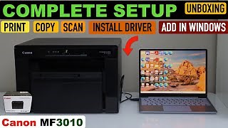 US Canon Imageclass Mf3010 Setup Unboxing Install Toner Install Drivers In Win Copy Print Scan Copy Print Scan Mp3 & Mp4 Download - clip.africa.com
