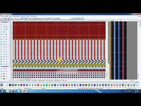 hengqiang knitting software learn basic how to start and save basic pattern part 1