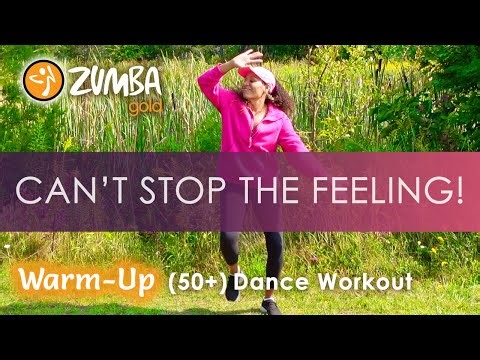 Zumba Gold Warm-Up 💃 | Over 50 Dance Workout | CAN'T STOP THE FEELING 😄