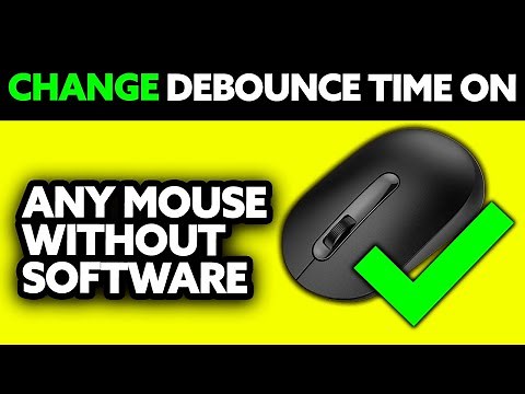 How To Change Debounce Time on Any Mouse Without Software? (2025)