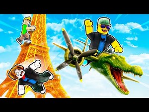 JUMPING FROM WORLDS HIGHEST BRAINROT TOWER