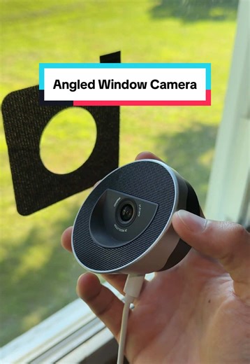 Angled Window Camera for Enhanced Home Security