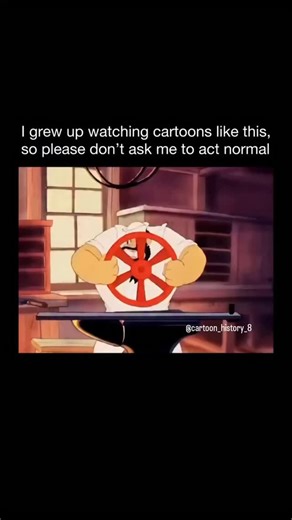 cartoon history on Instagram: "They don’t make them like this anymore 🥲 Popeye the Sailor is a classic cartoon character who first appeared in 1929 in the comic strip Thimble Theatre. He was created by Elzie Crisler Segar, and he quickly became the breakout star. Popeye was known for his squinting eye, rough voice, and huge forearms, but most of all for the way he gained incredible strength whenever he ate spinach. That simple idea turned him into one of the most recognizable characters in earl