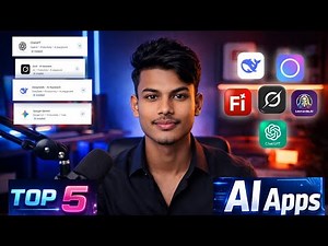 Best 5 AMAZING Al Apps for Android |Top 5 ai apps for Android |