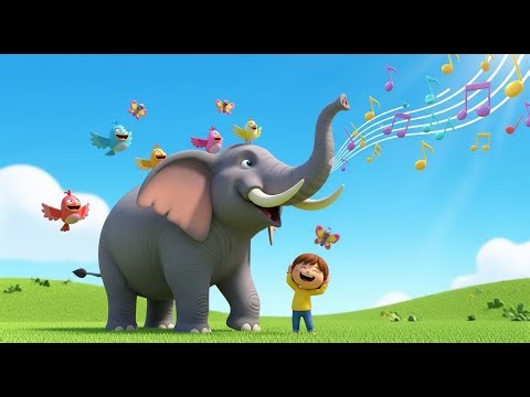 Touchez l’éléphant avant qu’il ne s’enfuie | Une chanson drôle et rythmée pour enfants