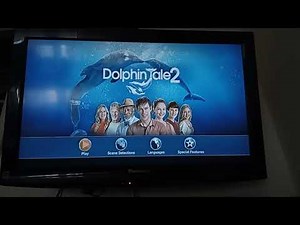 dolphin tale 2 2014 dvd menu walk-through