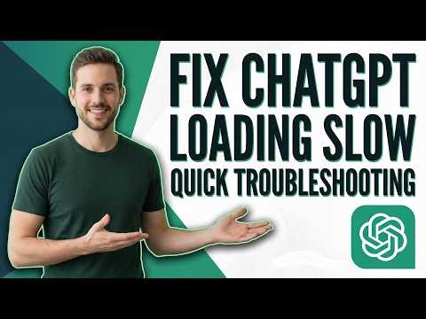 How To Fix ChatGPT Loading Slow (Quick Troubleshooting Guide)