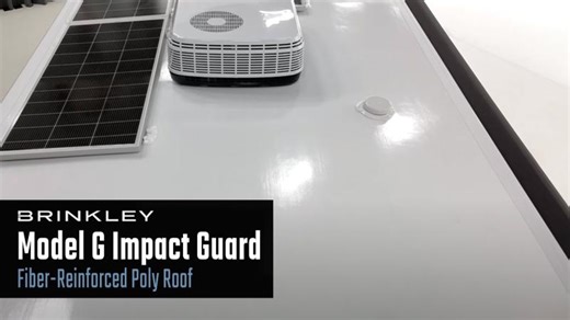 Brinkley RV Model G Impact Guard Fiber-Reinforced Poly Roof | Impact Guard