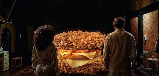 Ad of the Day: KFC brings back bun-less burger in trippy campaign