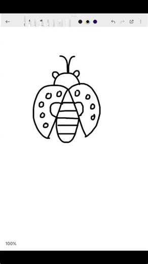 A Letter Drawing – A se Ladybug | Simple Drawing for Children
