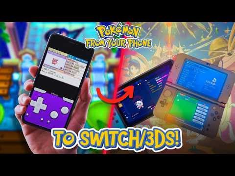 How To Send Pokémon From Delta Emulator To Switch And 3DS *REUPLOAD*