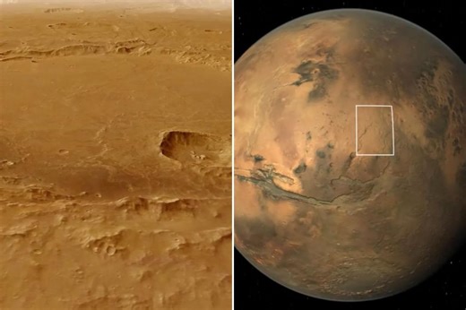 Mesmerizing video is the most accurate view yet of what it’s like to fly over Mars’ alien surface
