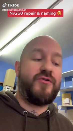 Nv250 repair & naming 🥰 #tomthevacuumman #numaticinternational #henry