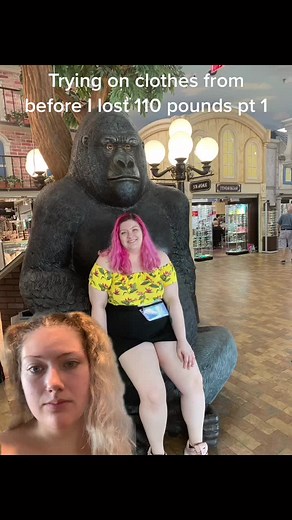 This was really hard to film without my pants falling down #greenscreen #foryou #fyp #weightloss #weightlosstransformation #health #fitness #fitcheck