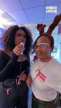 The whole staff sings karaoke with Jenn, “Santa for Someone” for Day 16!