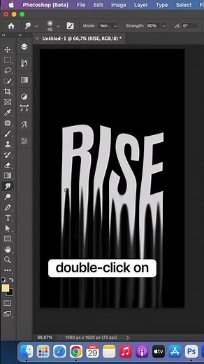 Create a Liquid Chrome Effect in Photoshop! #photoshoptutorial #liquidtext