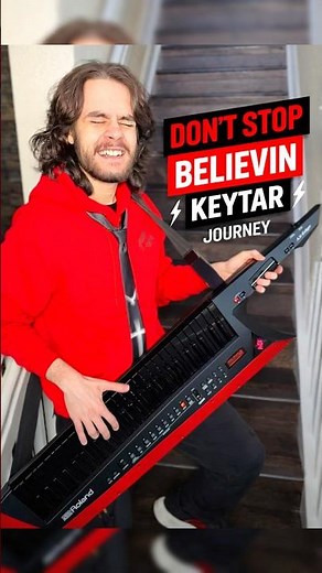 Don’t Stop Believin’ ‪@journey‬ — Keytar Solo 🎹🎸