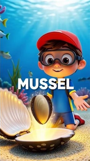 Mussel for Kids | Learn Ocean Animals in English