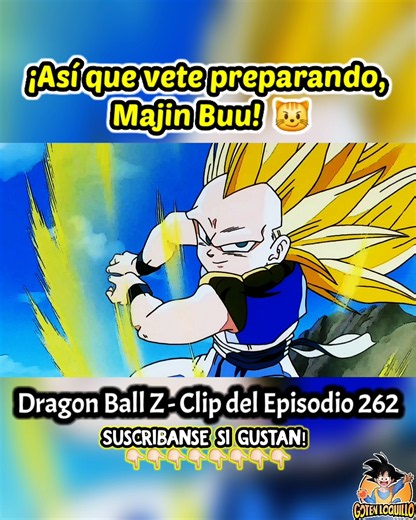 La amenaza MÁS ÉPICA de Gotenks a Majin Buu 🥶🔥 | Español Latino #gotenks #majinbuu #shorts