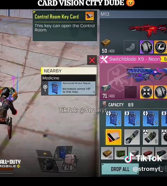 STOP TAKING KEY CARD IN VISION CITY - CODM Gameplay