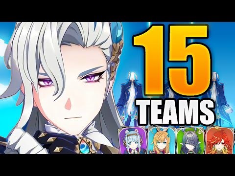15 TEAMS INCROYABLE pour NEUVILLETTE ! GUIDE 2026 Genshin Impact