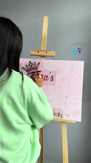 Custom Welcome Sign Progress Update