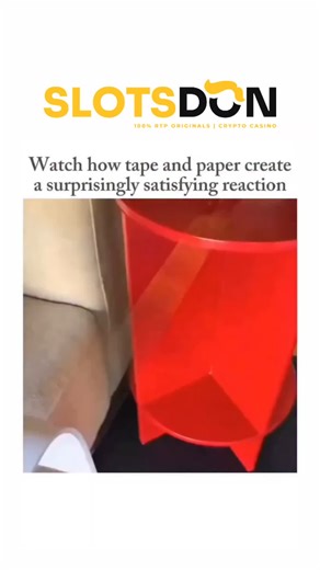 FUN TIME on Instagram: "Watch how tape and paper create a surprisingly satisfying reaction as simple everyday materials turn into a mini science experiment. When pressure-sensitive tape is peeled off paper, it creates tiny bursts of static electricity and micro-tears along the fibers. These reactions produce that clean, crisp peeling sound people love, along with the smooth motion that feels almost hypnotic to watch. The tape’s adhesive forms a temporary bond with the paper’s cellulose fibers, a