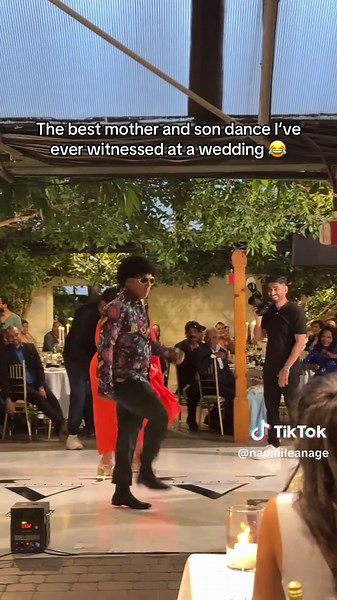 This was too good to not have its own shining moment on TikTok 😂 #weddingtiktok #funnyweddingmoments #mothersondance #weddingdance #gangnamstyle