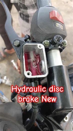 Bajaj Pulsar Hydraulic Disc Brake New #shorts #viral #experiment #pali #tranding #youtubeshort #yt
