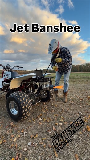 Bret Ferrell on Instagram: "🚀 Banshee with Jet Pack “Jetty White”"